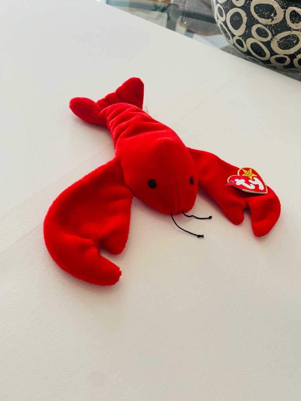 Rare 1993 Pinchers‎ the Lobster Beanie Baby- Limited Edition